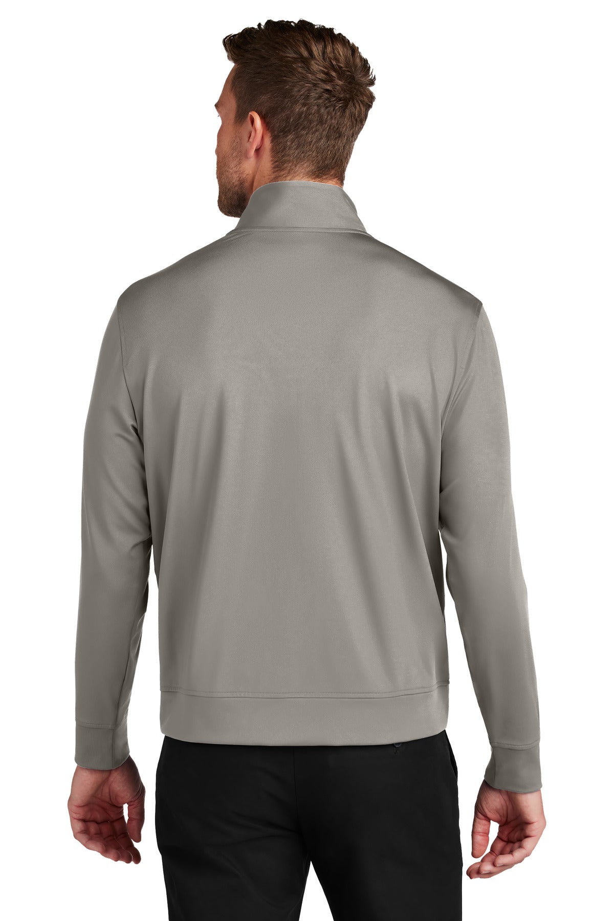 SmokeGrey Port Authority C-FREE Double Knit Full-Zip K881