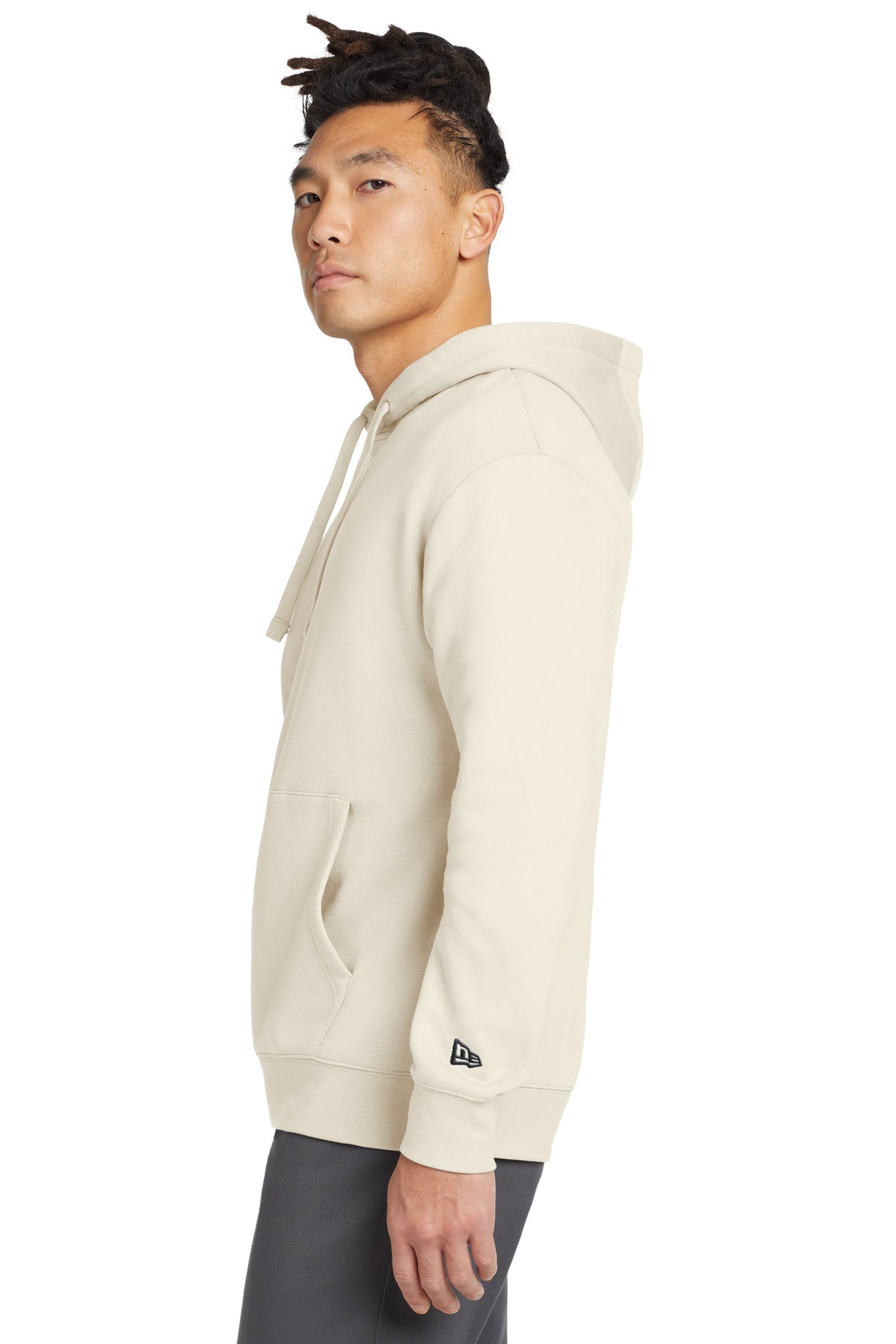 SoftBeige New Era Heritage Fleece Pullover Hoodie NEA525