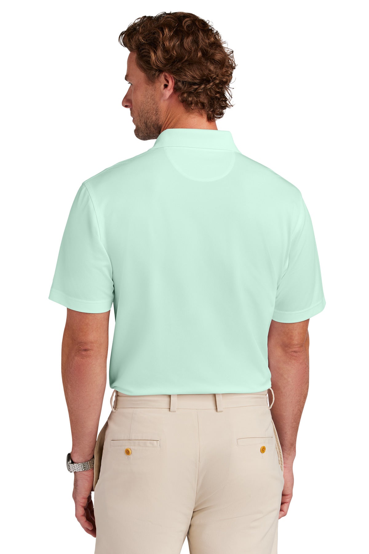 SoftMint Brooks Brothers Mesh Pique Performance Polo BB18220