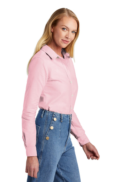 SoftPink Brooks Brothers Women's Casual Oxford Cloth Shirt BB18005