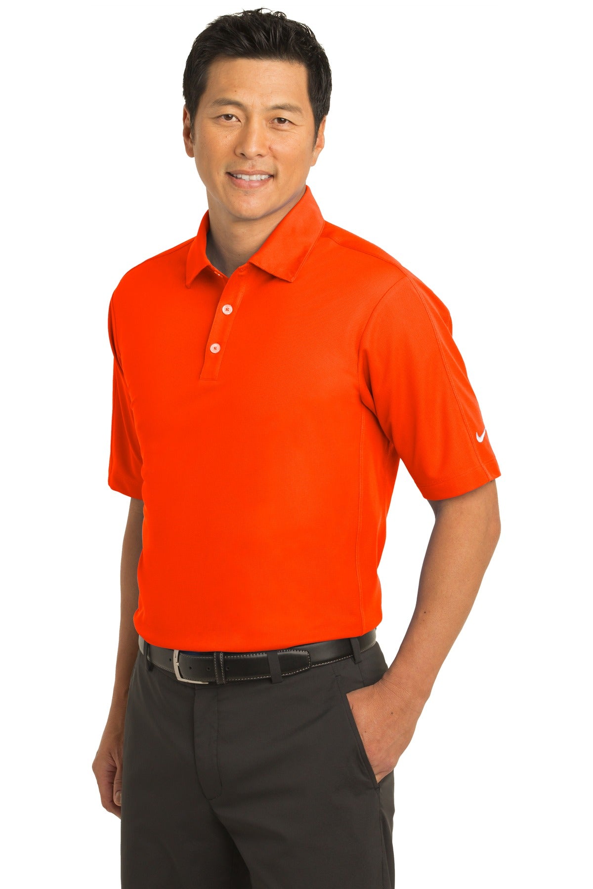 Solar Orange Nike Tech Sport Dri-FIT Polo. 266998