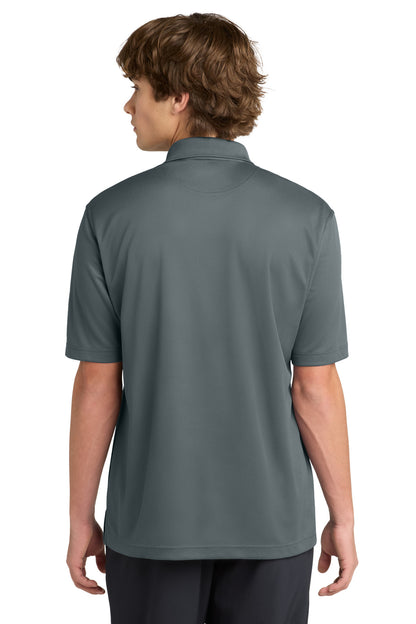 Steel Sport-Tek Tall Dri-Mesh Polo. TK469