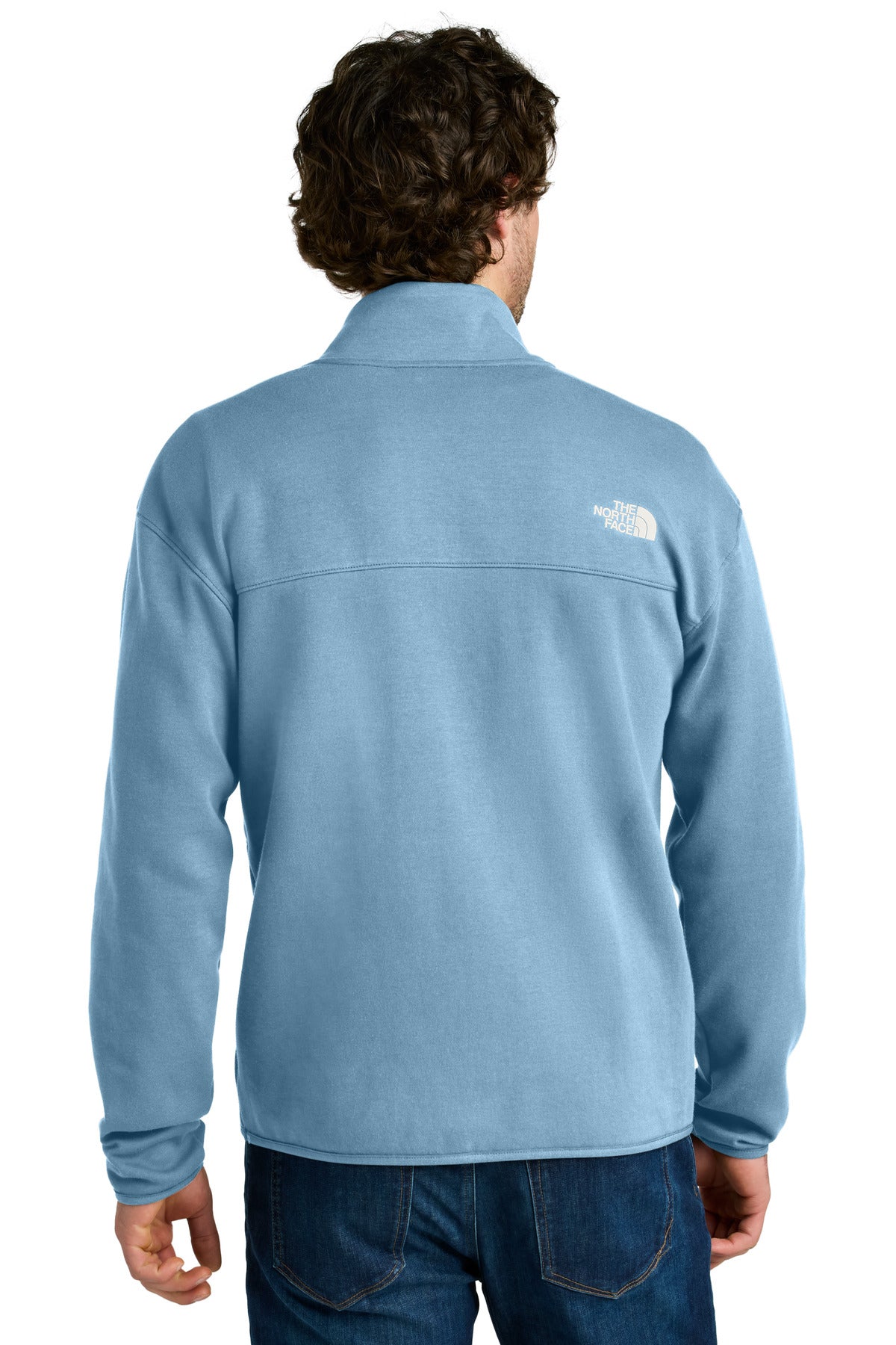 SteelBlue The North Face Double-Knit 1/2-Zip Fleece NF0A8C5G