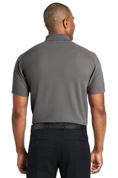 Sterling Grey Port Authority EZPerformance Pique Polo. K600