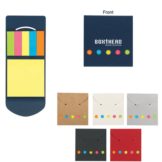 Sticky Notes And Flags In Pocket Case  grouped