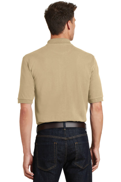 Stone Port Authority Heavyweight Cotton Pique Polo with Pocket. K420P