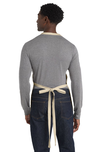 Stone Port Authority Medium-Length Apron with Pouch Pockets. A510