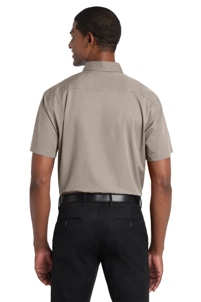 Stone Port Authority Short Sleeve Twill Shirt. S500T