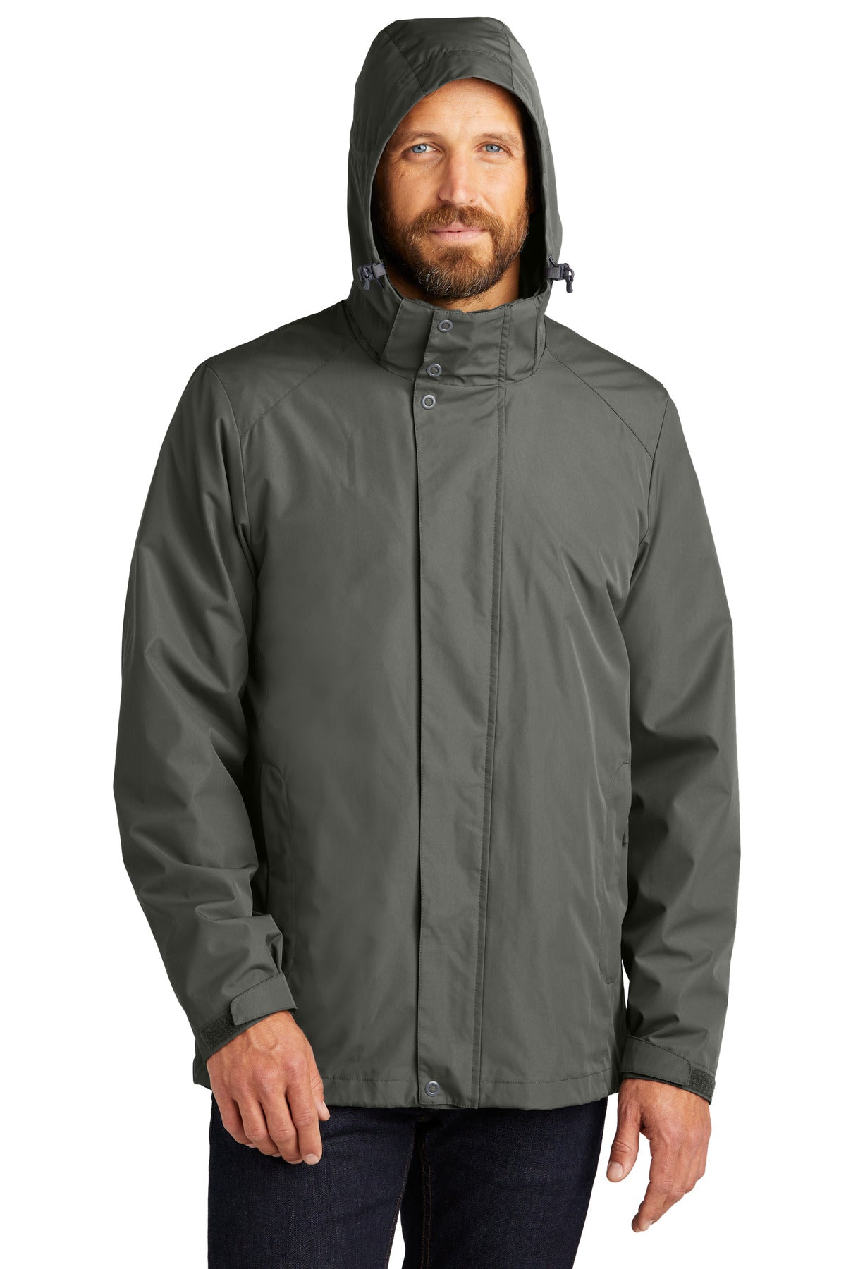 StormGrey Port Authority All-Weather 3-in-1 Jacket J123