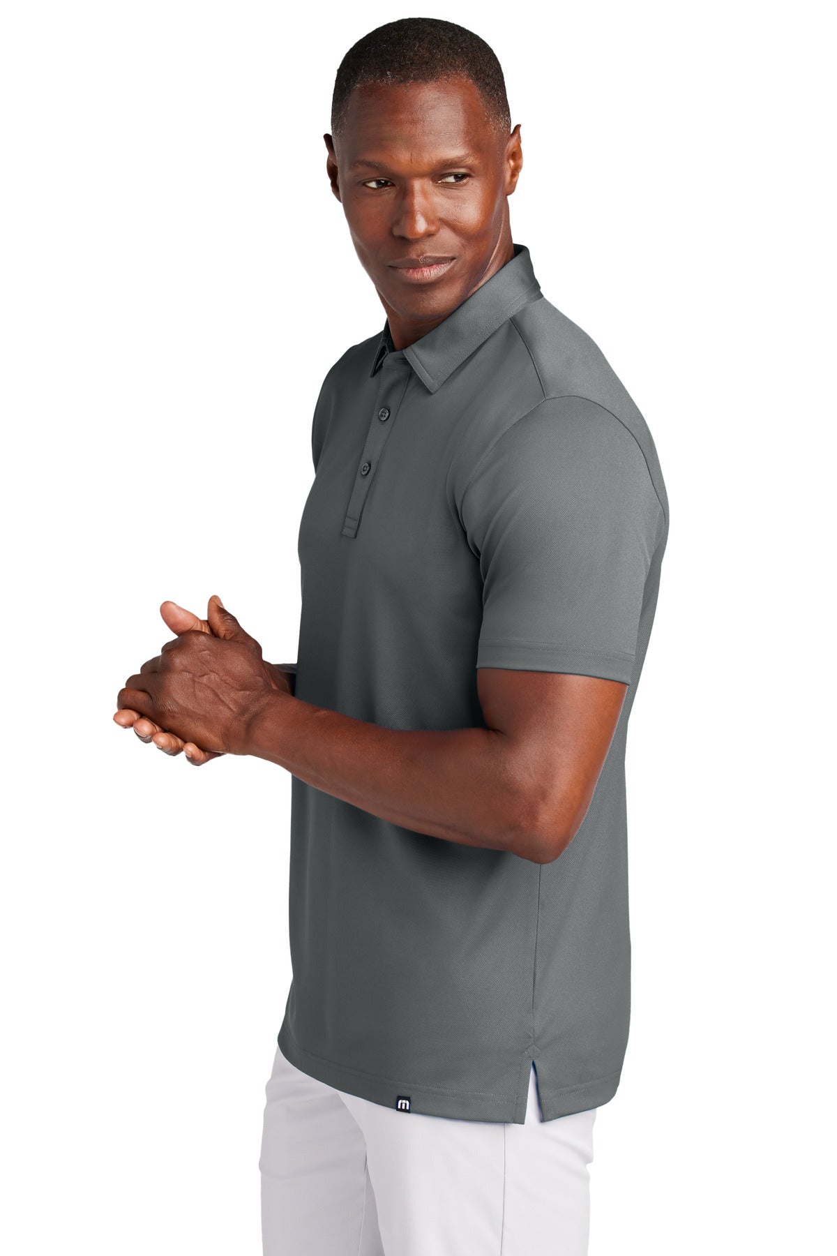 StormyGrey TravisMathew Cabana Solid Polo TM1MAA370