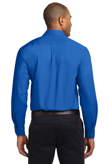 Strong Blue Port Authority Extended Size Long Sleeve Easy Care Shirt S608ES