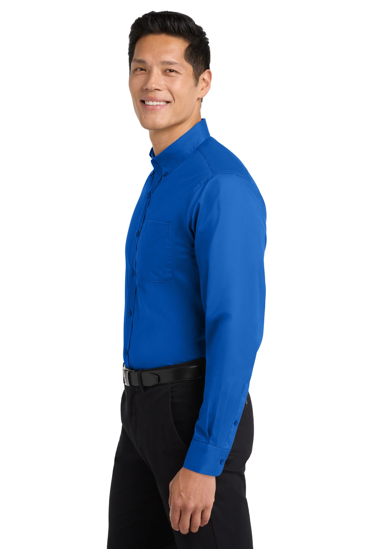 Strong Blue Port Authority Extended Size Long Sleeve Easy Care Shirt S608ES