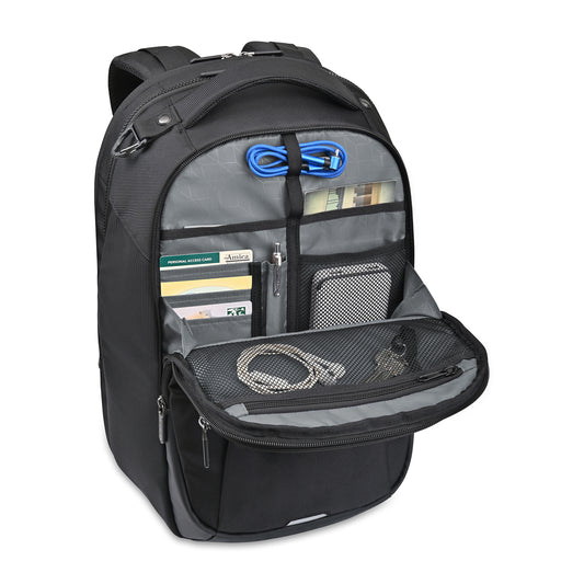 Black Vertex® Brooklyn Laptop Backpack
