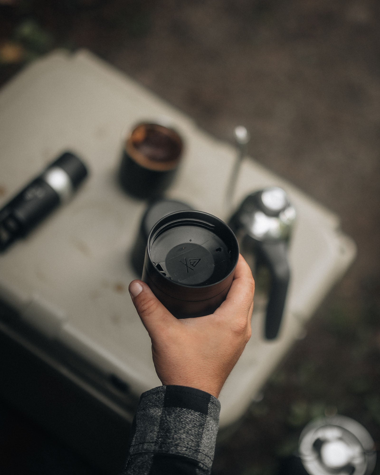 Black VSSL Nest Pour Over Set
