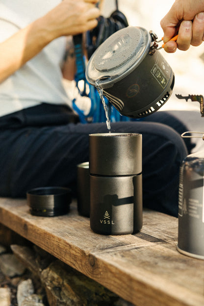 Black VSSL Nest Pour Over Coffee Kit