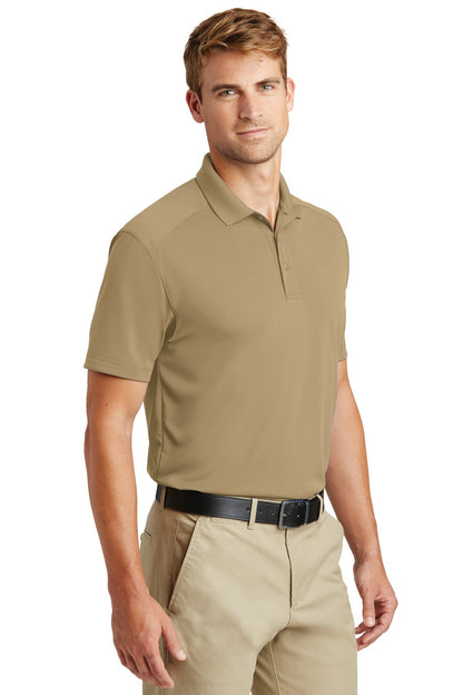 Tan CornerStone Select Lightweight Snag-Proof Polo. CS418
