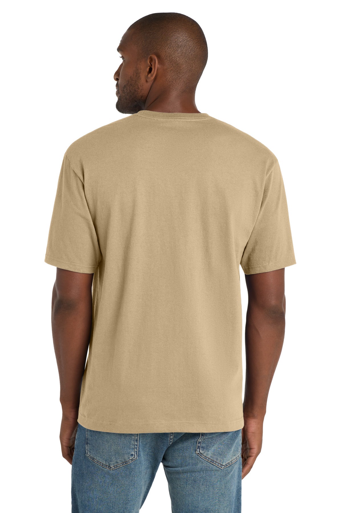 Tan CornerStone Workwear Pocket Tee CS430