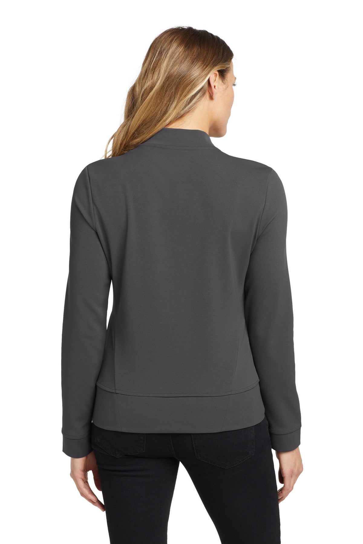 Tarmac Grey OGIO Women's Hinge Full-Zip. LOG820