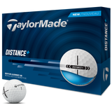 White Taylormade Distance Golf Ball