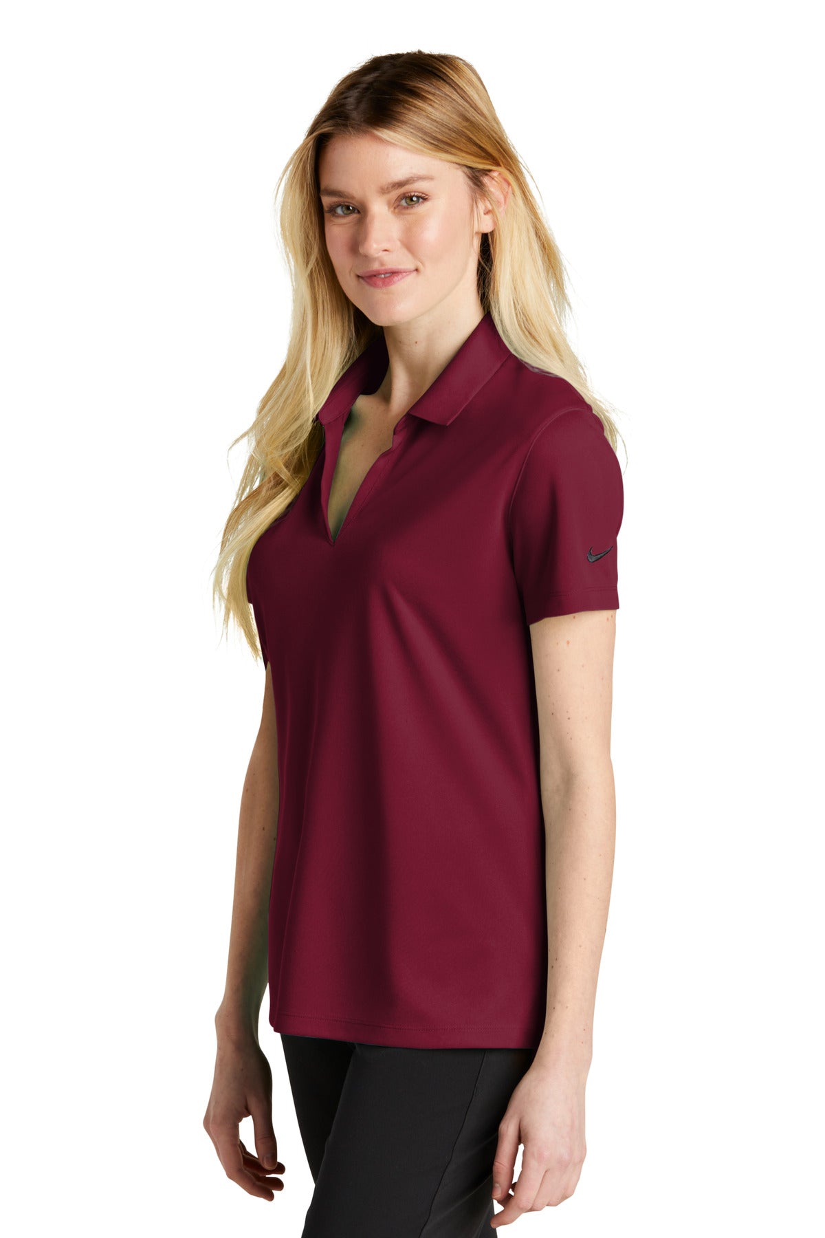 TeamRed Nike Women's Dri-FIT Micro Pique 2.0 Polo NKDC1991