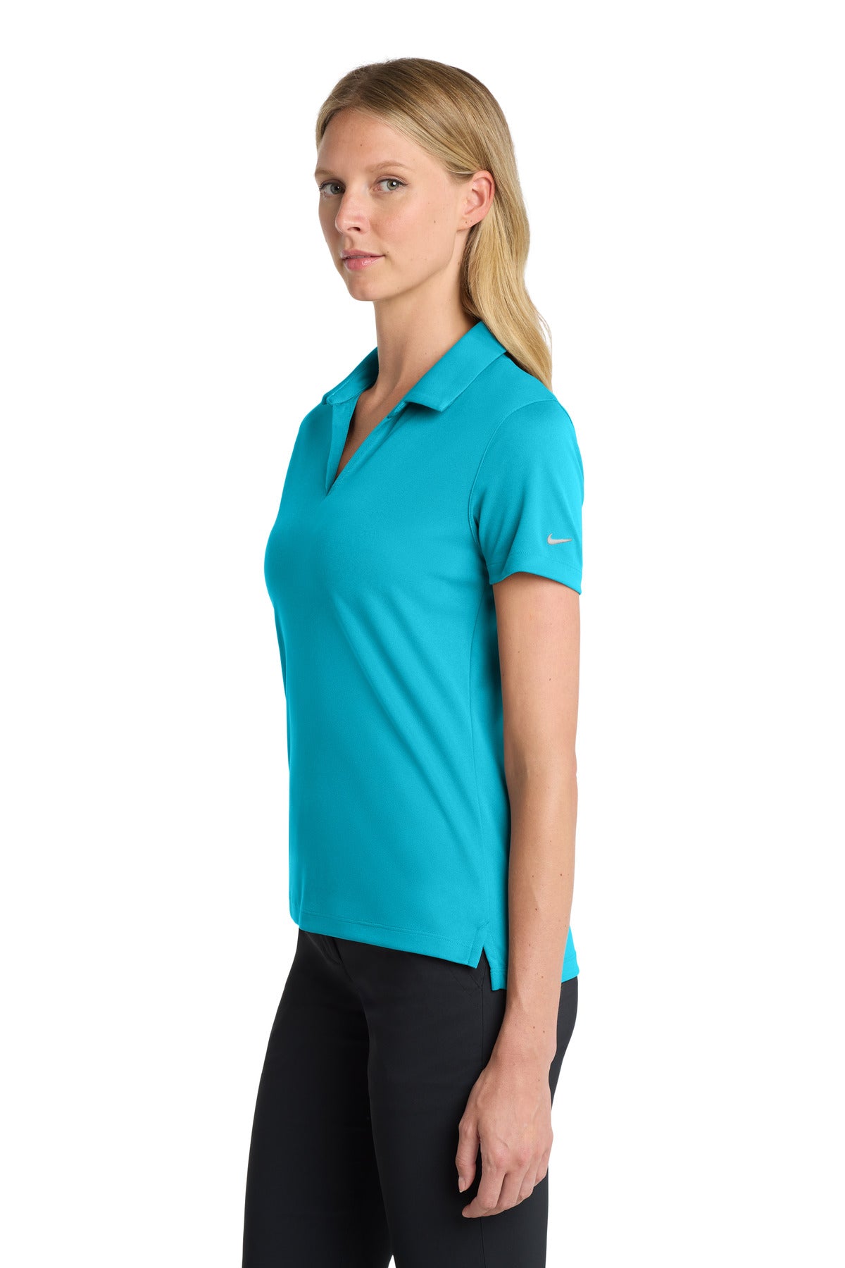 TidalBlue Nike Women's Dri-FIT Micro Pique 2.0 Polo NKDC1991