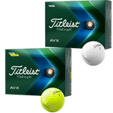 White Titleist Avx Golf Balls