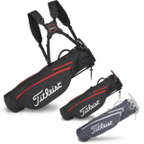 Black Black Red Titleist Premium Carry Golf Bag