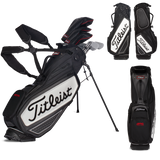 Black White Titleist Tour Premium Stand Golf Bag