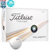 White Titleist Velocity