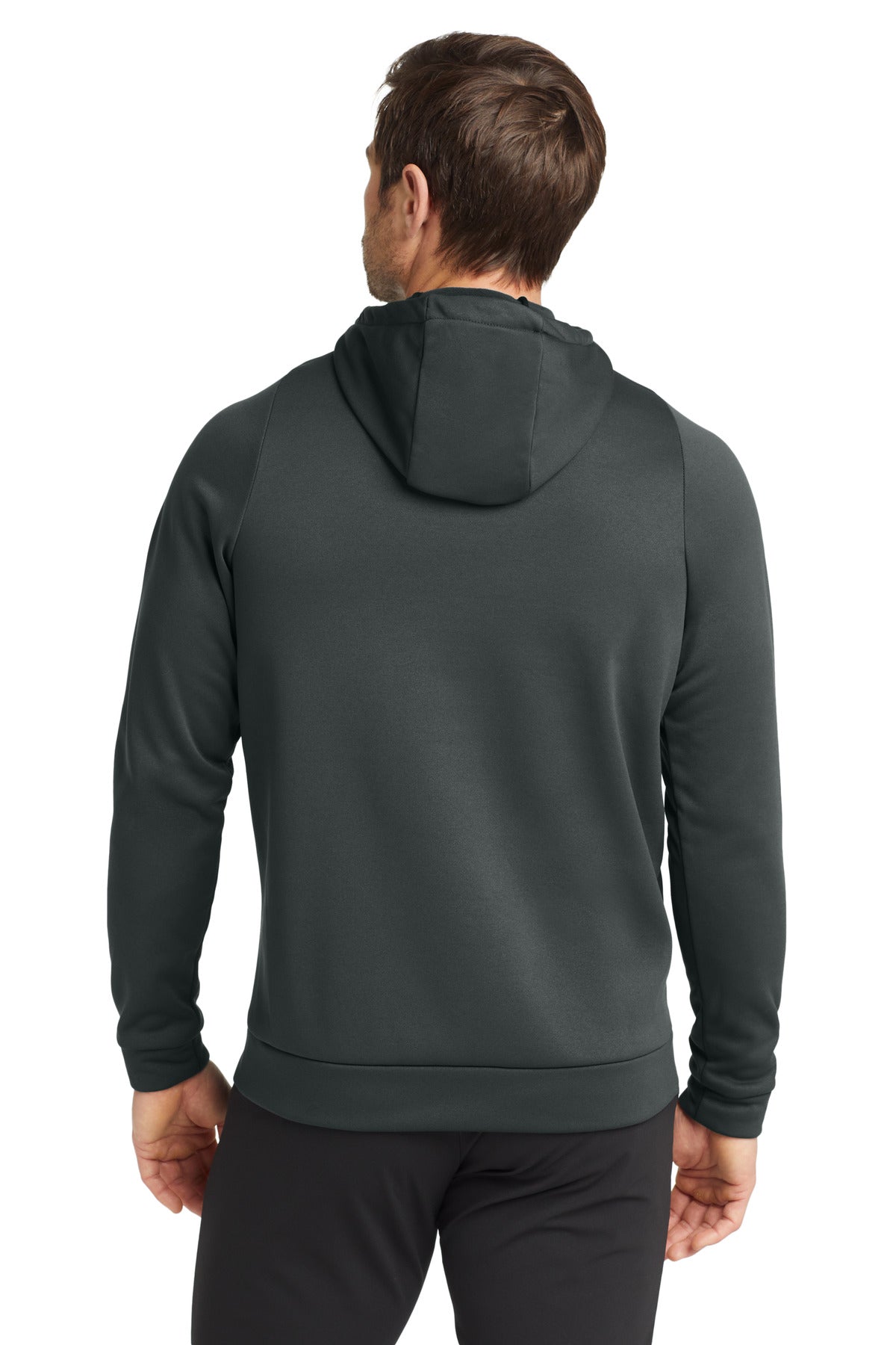 Tm Anthracite Nike Therma-FIT Pullover Fleece Hoodie CN9473