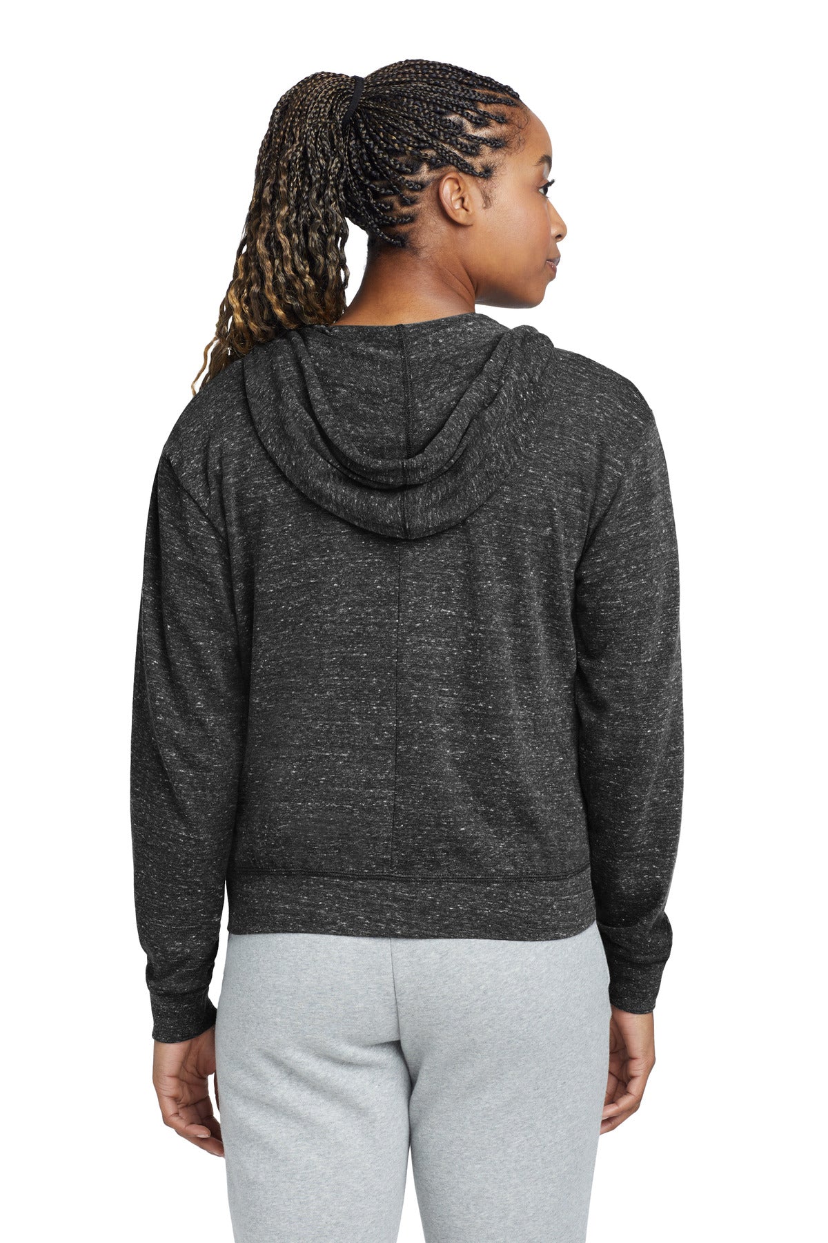 Tm Black Nike Women's Gym Vintage Full-Zip Hoodie CN9402