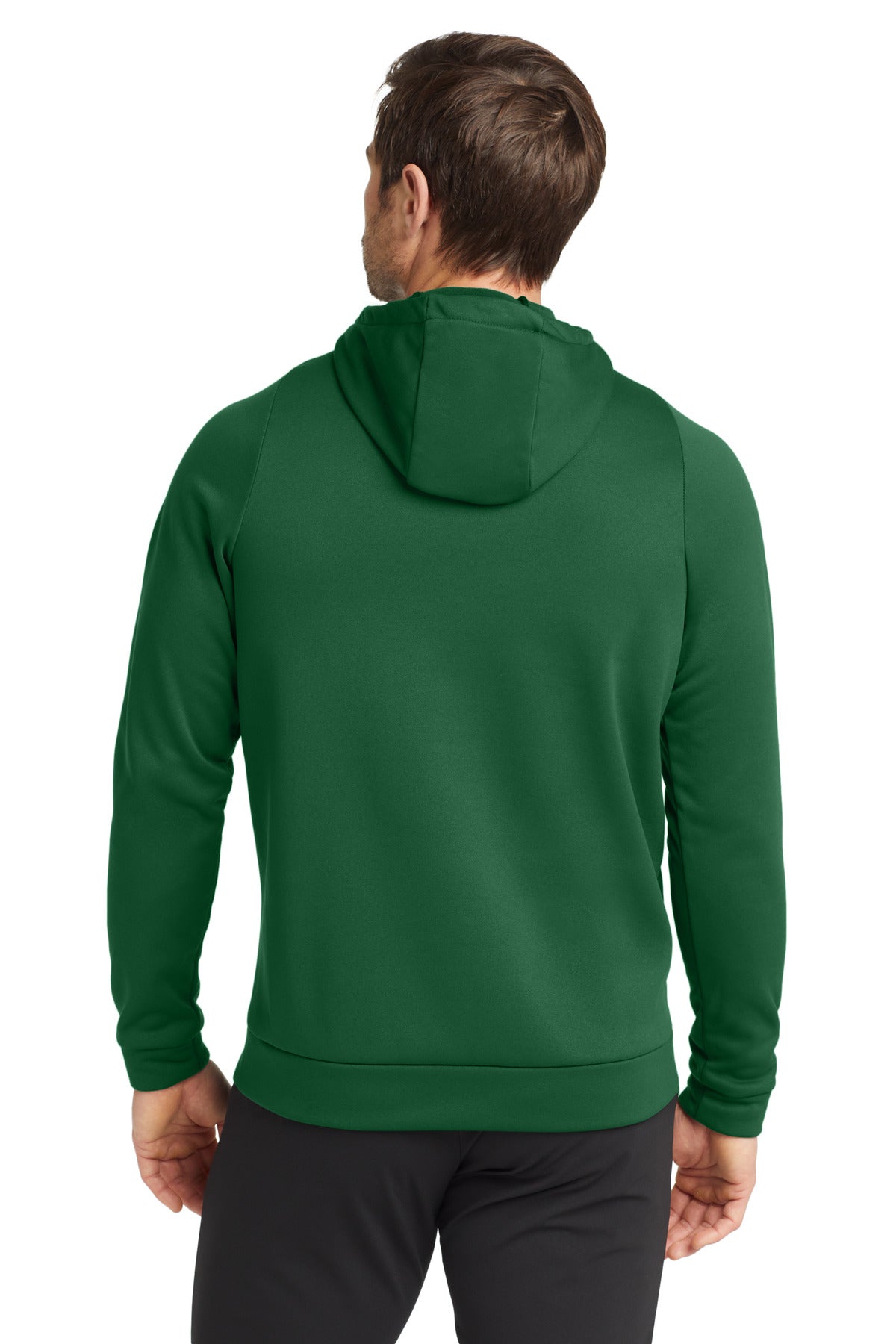 Tm Dark Green Nike Therma-FIT Pullover Fleece Hoodie CN9473