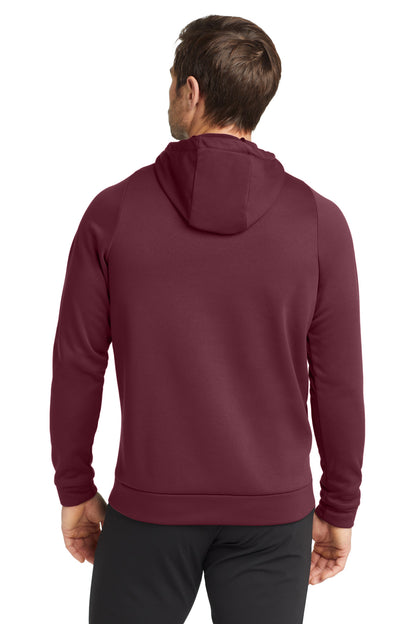 Tm Dark Maroon Nike Therma-FIT Pullover Fleece Hoodie CN9473