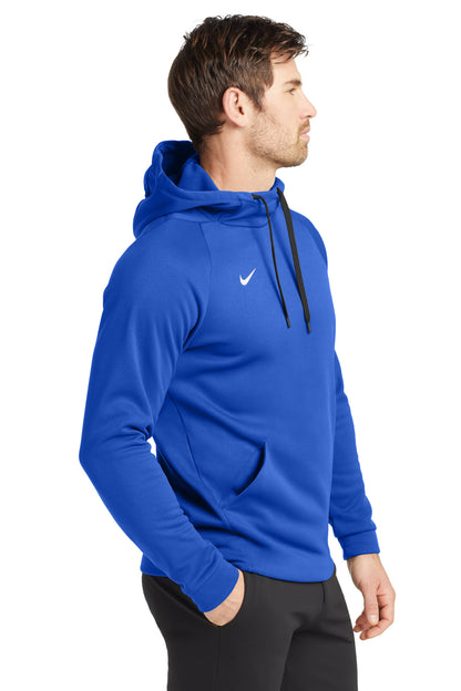 Tm Royal Nike Therma-FIT Pullover Fleece Hoodie CN9473