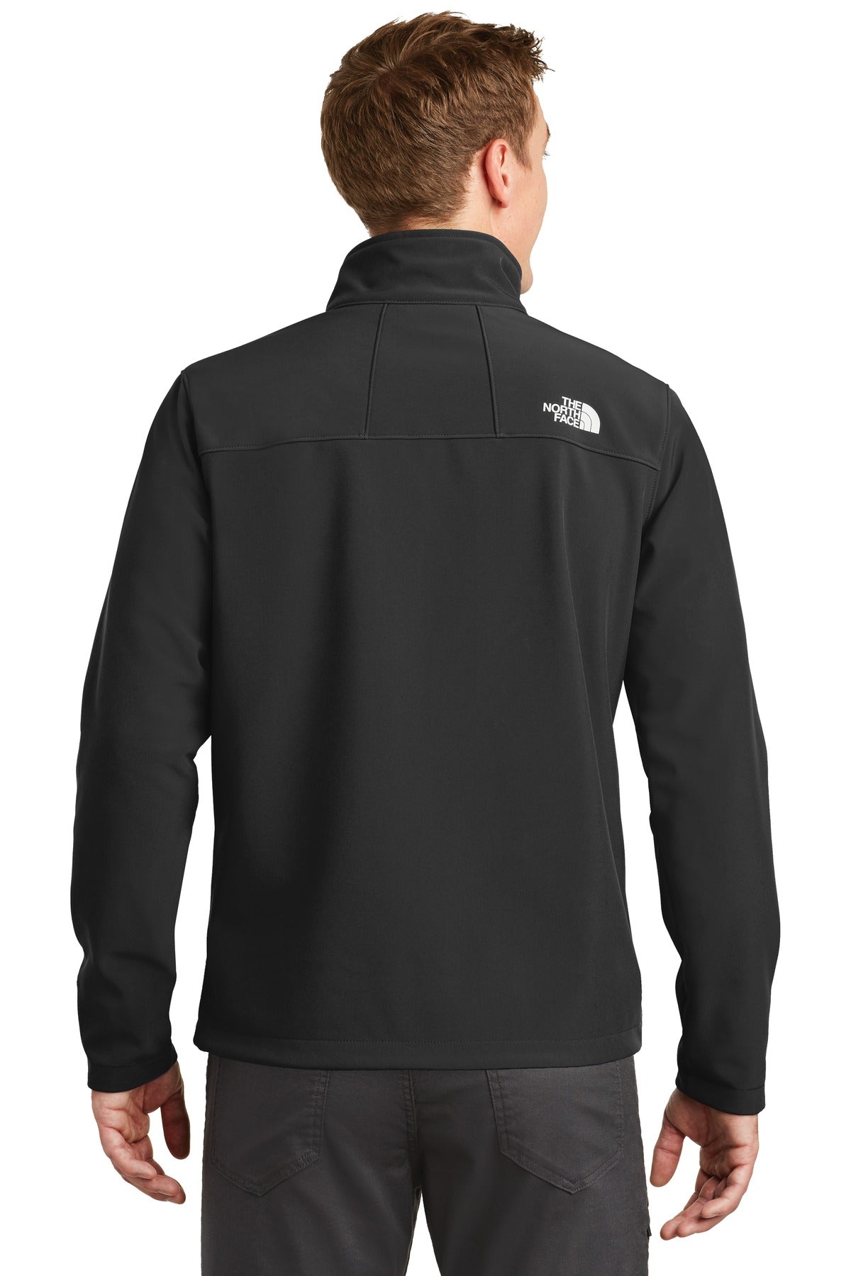 TNF Black The North Face Apex Barrier Soft Shell Jacket. NF0A3LGT