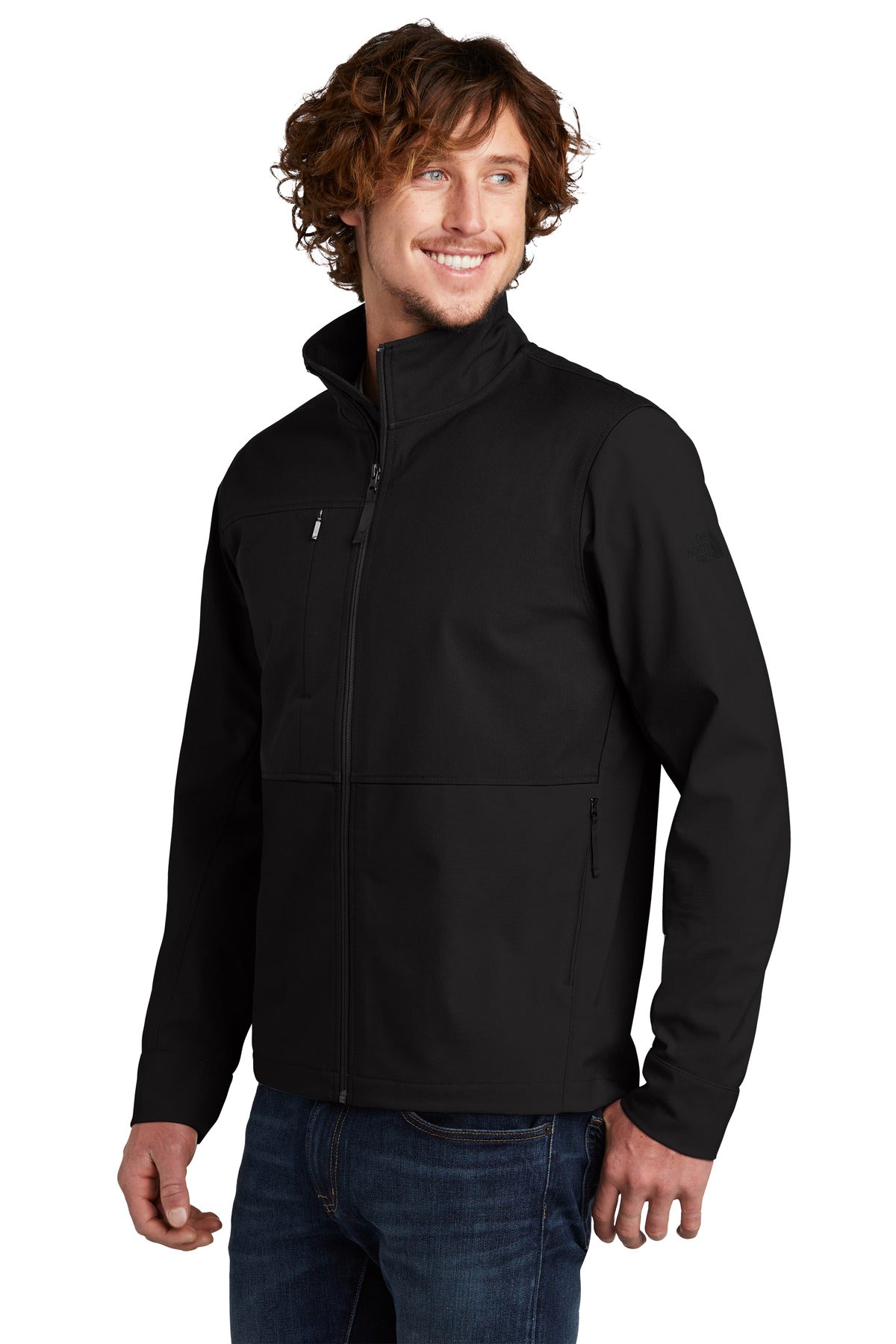 TNF Black The North Face Castle Rock Soft Shell Jacket. NF0A552Z