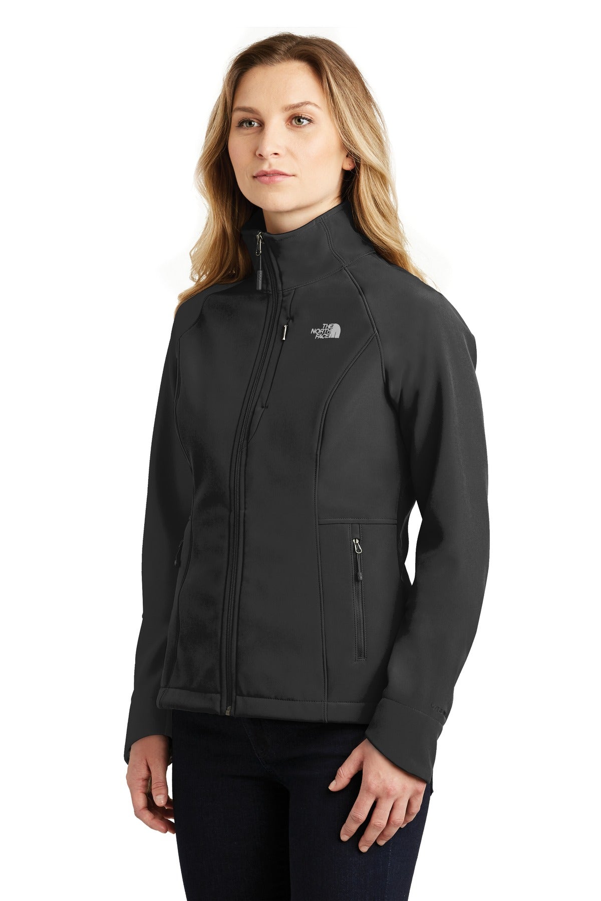 TNF Black The North Face Women's Apex Barrier Soft Shell Jacket. NF0A3LGU