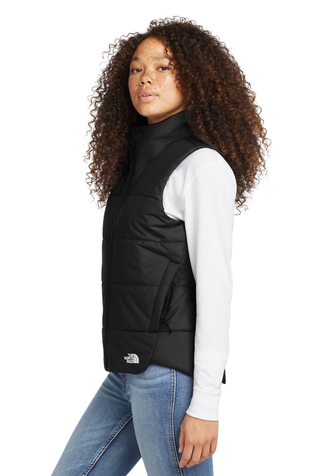 TNF Black The North Face Women's Everyday Insulated Vest. NF0A529Q