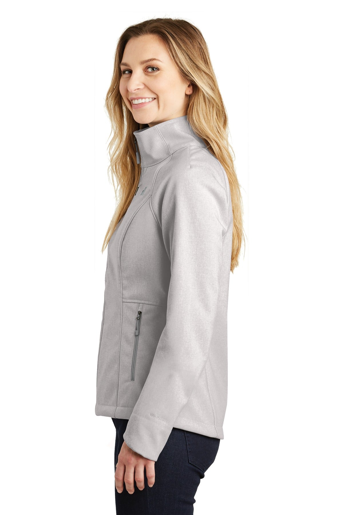 TNF Lt Grey He The North Face Women's Apex Barrier Soft Shell Jacket. NF0A3LGU