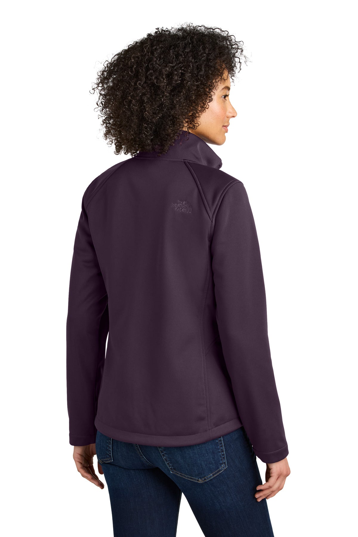 TNFBlkbry The North Face Women's Chest Logo Ridgewall Soft Shell Jacket NF0A88D4