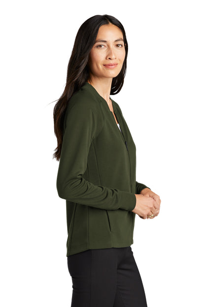 TownsendGn Mercer+Mettle Women's Double-Knit Bomber MM3001