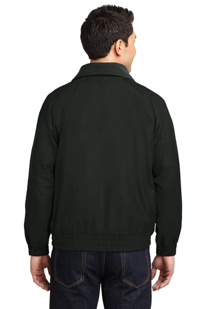 Tr Black/Tr Bk Port Authority Competitor Jacket. JP54