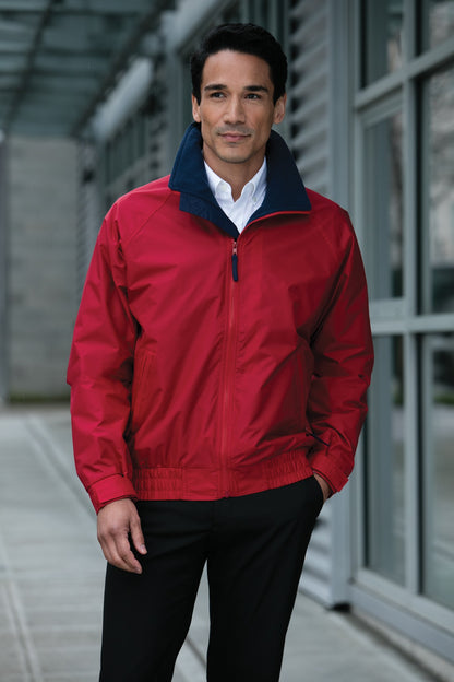 Tr Black/Tr Bk Port Authority Competitor Jacket. JP54