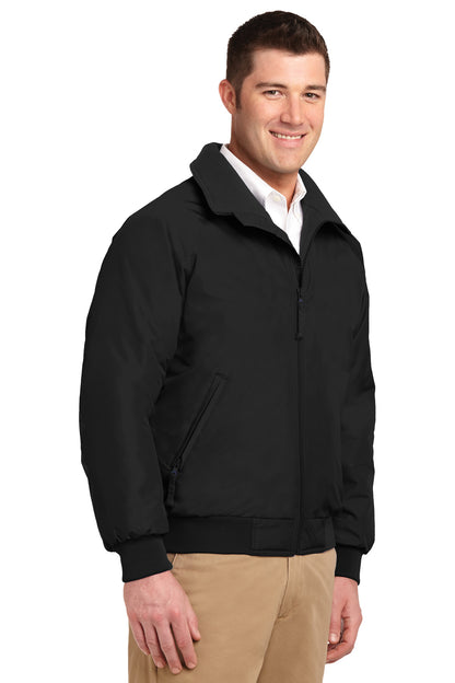 Tr.Black/Tr.Bk Port Authority Challenger Jacket. J754