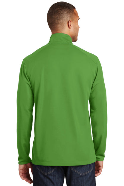 Treetop Green Port Authority Pinpoint Mesh 1/2-Zip. K806