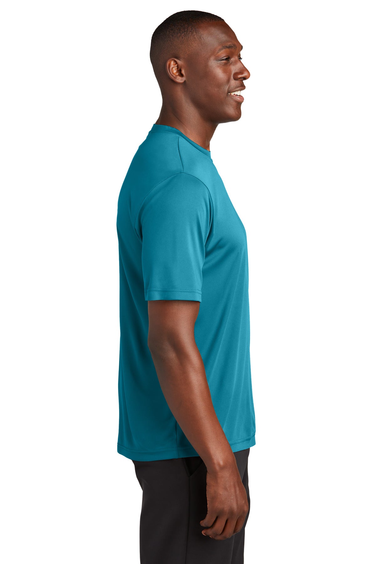 Tropic Blue Sport-Tek Tall PosiCharge Competitor Tee. TST350