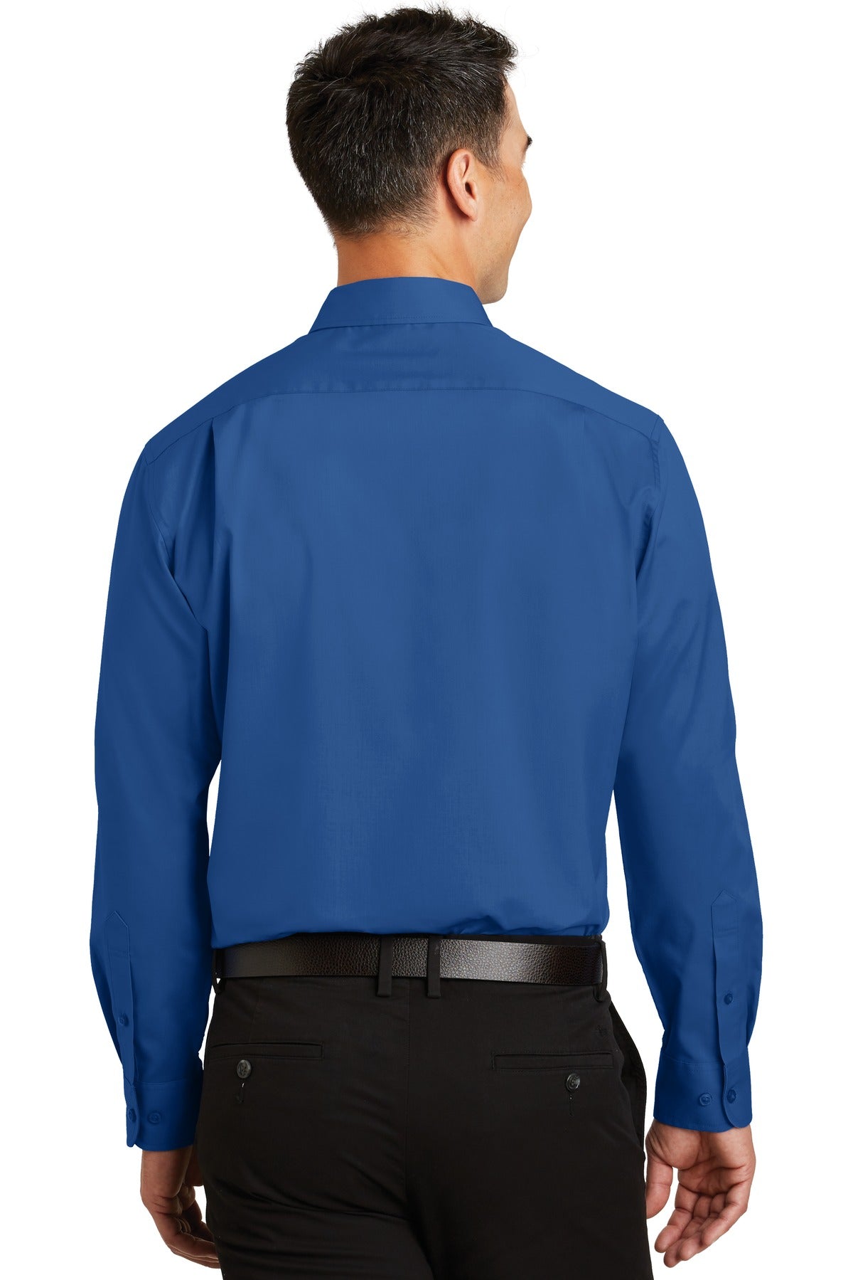 True Blue Port Authority Tall SuperPro Twill Shirt. TS663