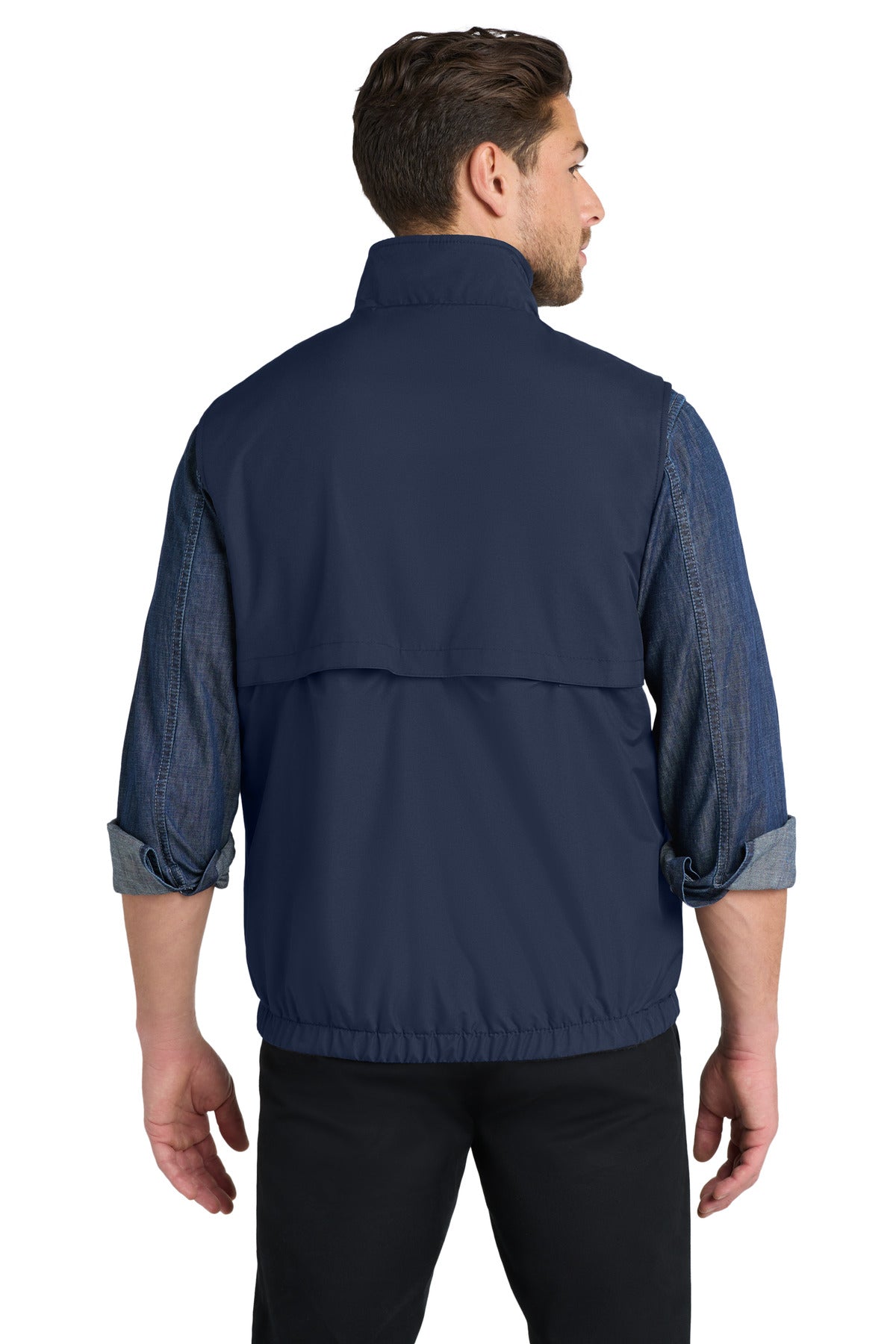 True Navy Port Authority Reversible Charger Vest. J7490