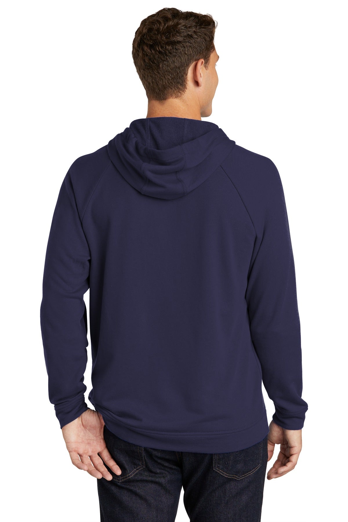 True Navy Sport-Tek Lightweight French Terry Pullover Hoodie. ST272