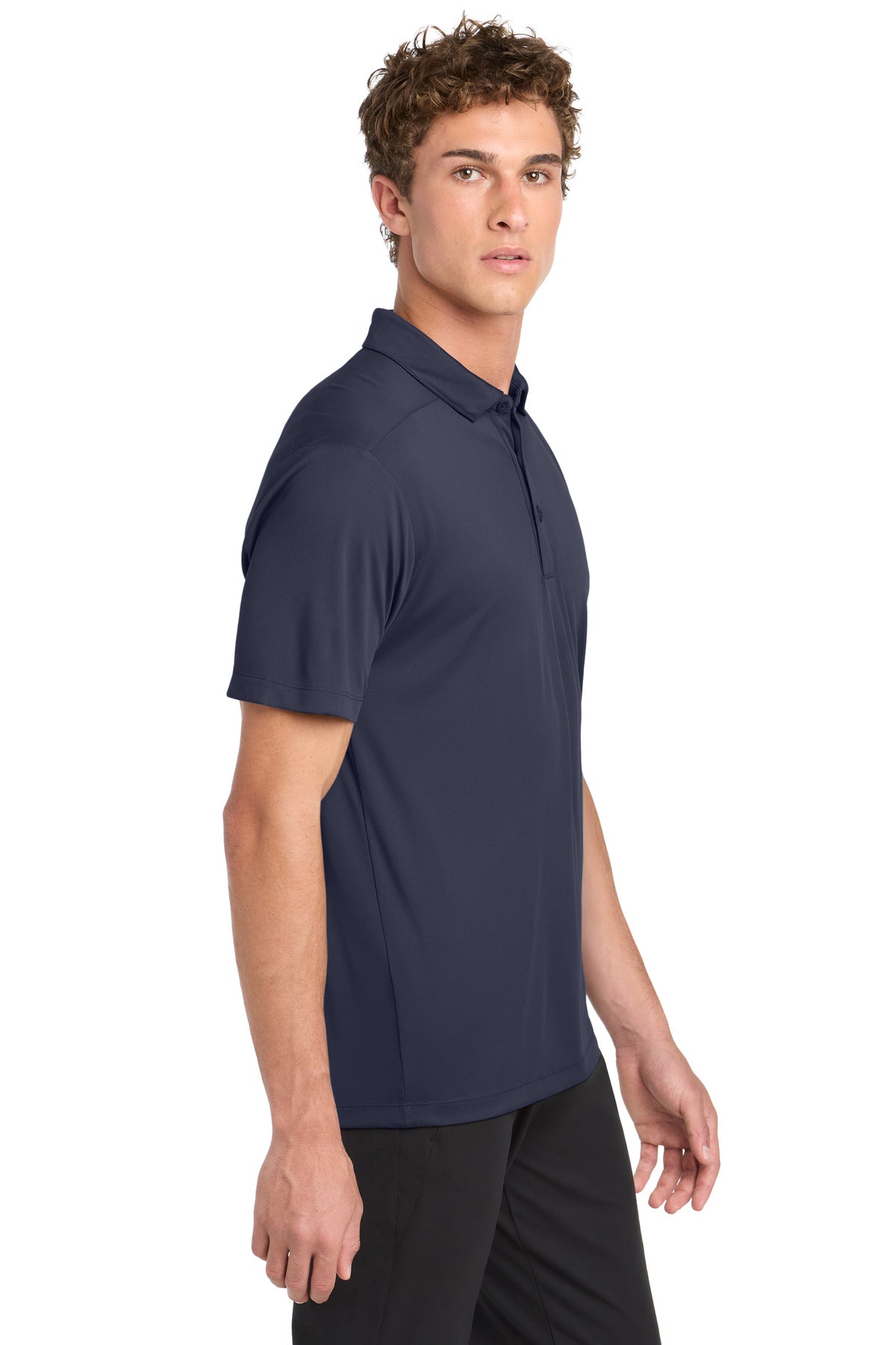 True Navy Sport-Tek Posi-UV Pro Polo. ST520